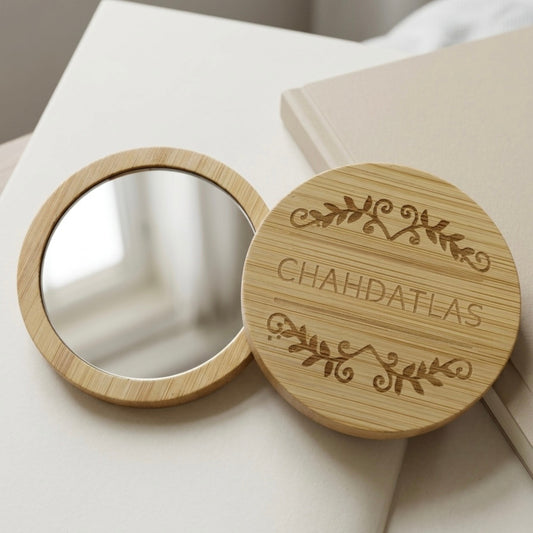 Miroir en bois