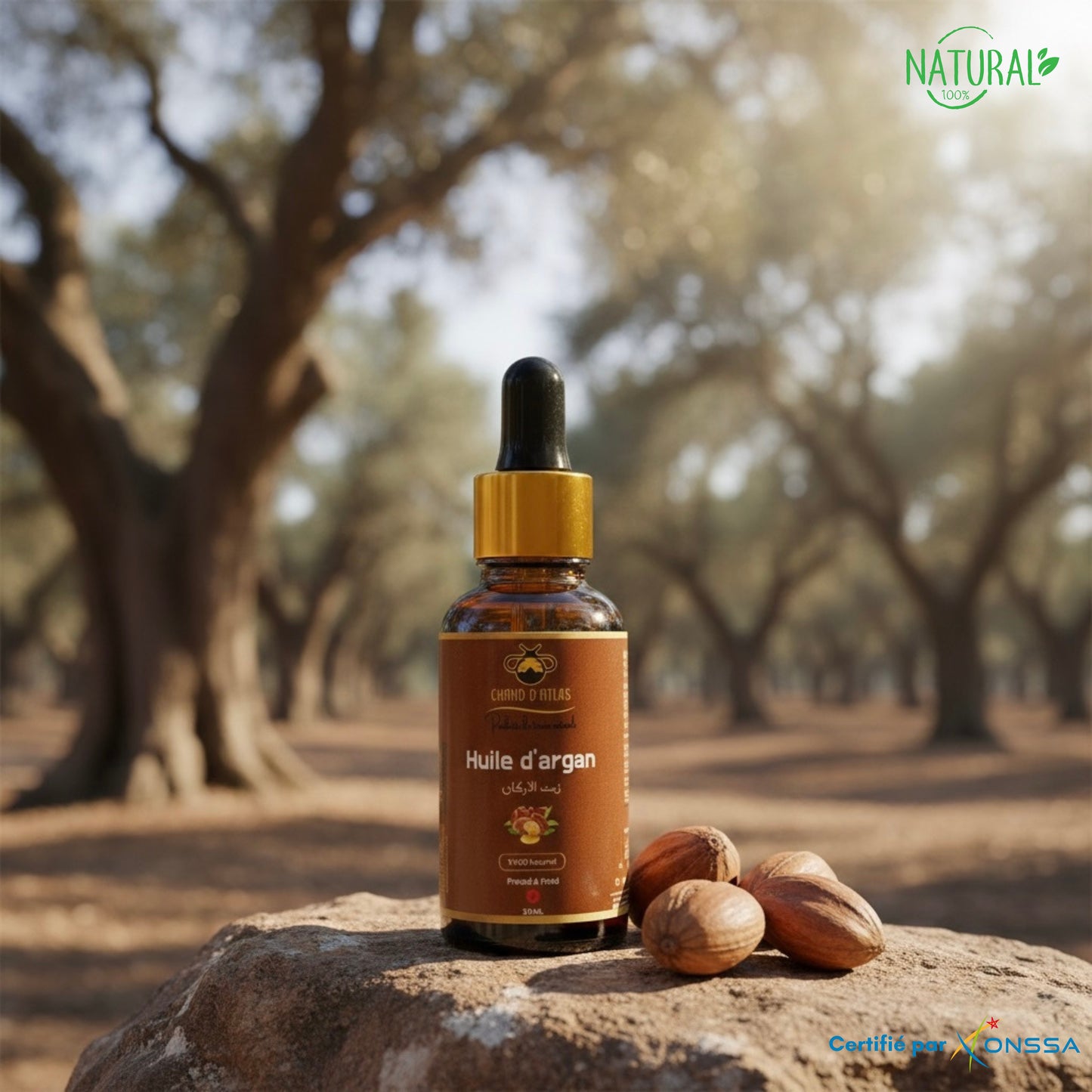 Huile d’argane cosmétique