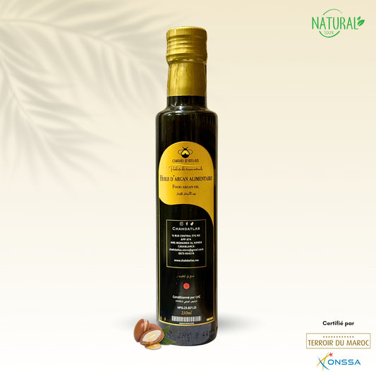Huile d’argan alimentaire
