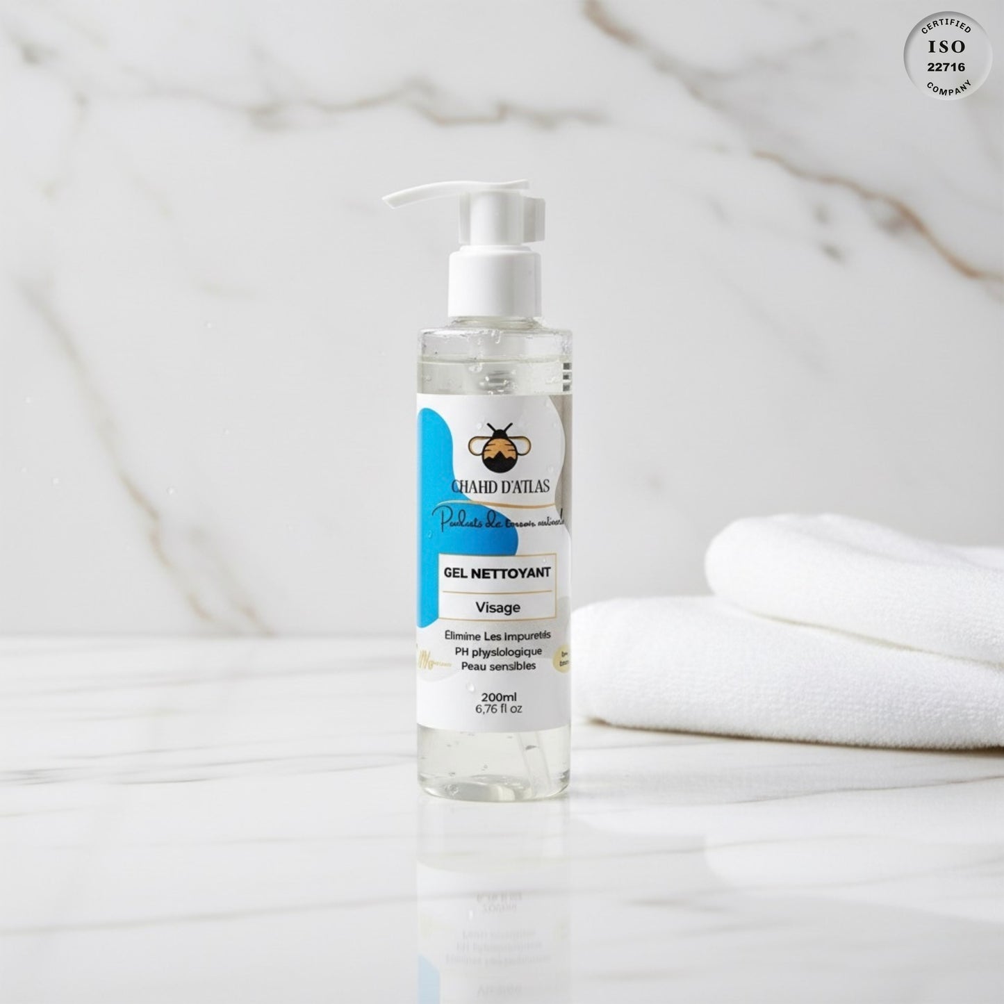 Gel nettoyant visage